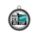 Pendentif Cabochon Argent - prof de danse au top