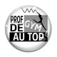 Cabochon Verre - prof de gym au top