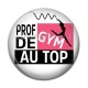 Cabochon Résine - prof de gym au top