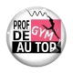 Cabochon Verre - prof de gym au top