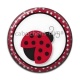 Cabochon Résine - coccinelle