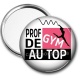 Miroir de poche - prof de gym au top