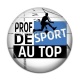 Cabochon Résine - prof de sport au top