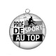 Pendentif Cabochon Argent - prof de sport au top