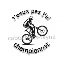 j'peux pas j'ai championnat