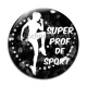 Cabochon Verre - super prof de sport