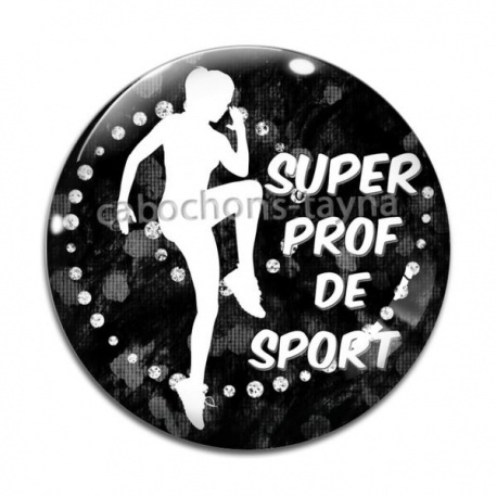 Cabochon Verre - super prof de sport