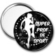 Miroir de poche - super prof de sport