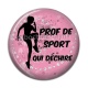 Cabochon Résine - super prof de sport