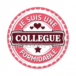 je suis une collègue formidable