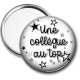 Miroir de poche - une collègue au top