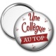 Miroir de poche - une collègue au top