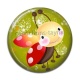 Cabochon Résine - coccinelle