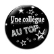Cabochon Verre - une collègue au top