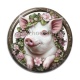 Cabochon Résine - cochon