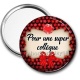 Miroir de poche - pour une super collègue