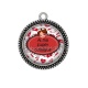 Pendentif Cabochon Argent - a ma super collègue