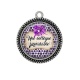 Pendentif Cabochon Argent - une collègue formidable