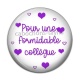 Cabochon Résine - pour une formidable collègue