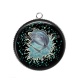 Pendentif Cabochon Argent - daufin