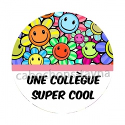 une collègue super cool