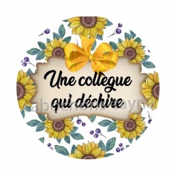 une collègue qui déchire