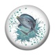 Cabochon Résine - dauphin