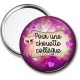 Miroir de poche - pour une chouette collègue