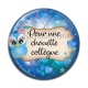 Cabochon Résine - pour une chouette collègue