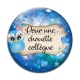 Cabochon Verre - pour une chouette collègue