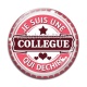 Cabochon Verre - je suis une collègue qui déchire