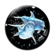Cabochon Verre - dauphin