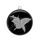 Pendentif Cabochon Argent - dauphin