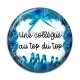Cabochon Résine - une collègue au top du top