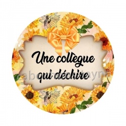 une collègue qui déchire