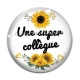 Cabochon Verre - une super collègue