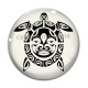 Cabochon Verre - tortue