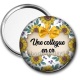 Miroir de poche - une collègue en or