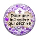 Cabochon Verre - pour une infirmière qui déchire