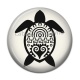 Cabochon Résine - tortue