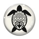 Cabochon Verre - tortue