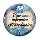 Cabochon Verre - pour une infirmière extraordinaire