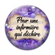 Cabochon Verre - pour une infirmière qui déchire