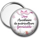 Miroir de poche - une auxiliaire de puériculture formidable