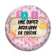 Cabochon Verre - une super auxiliaire de crèche