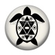 Cabochon Résine - tortue