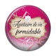 Cabochon Résine - auxiliaire de vie formidable