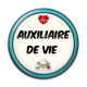 Cabochon Résine - auxiliaire de vie