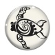 Cabochon Verre - tortue