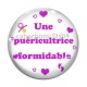 Cabochon Verre - une puéricultrice formidable